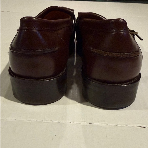Sezane Brown Leather Loafers - Picture 3 of 6